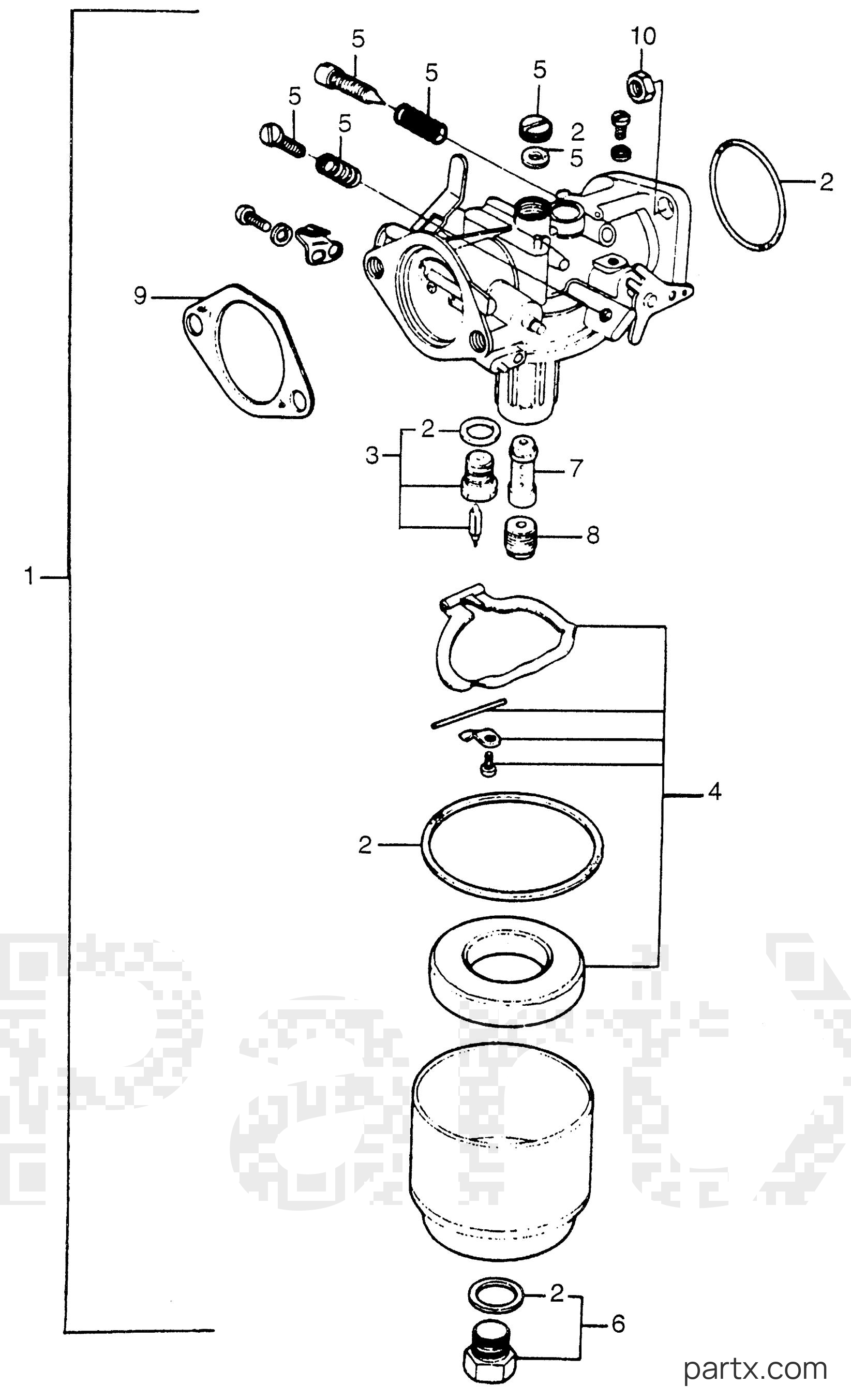 Honda G42 RD - CARBURETOR