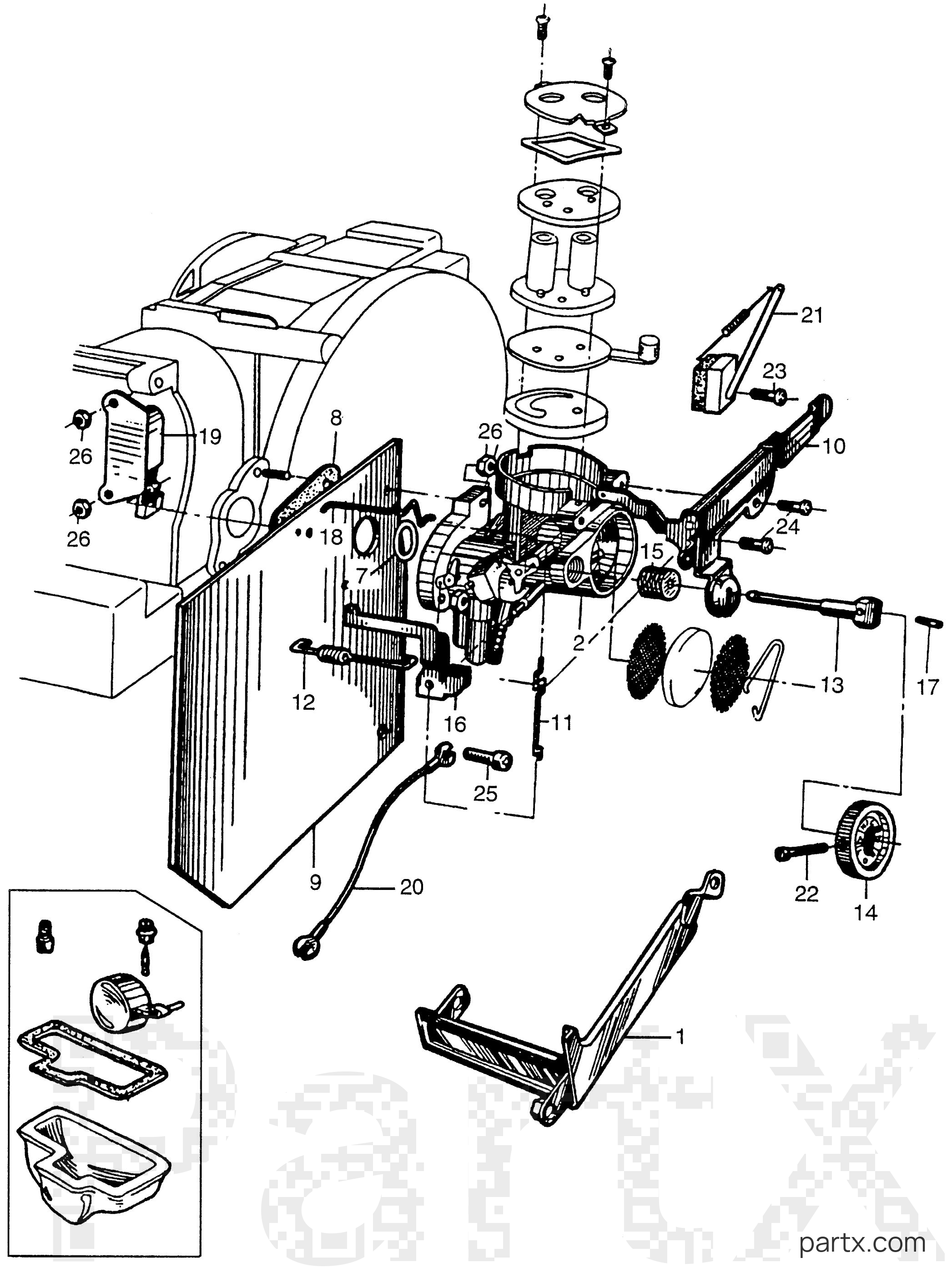 Honda E40 A - CARBURETOR