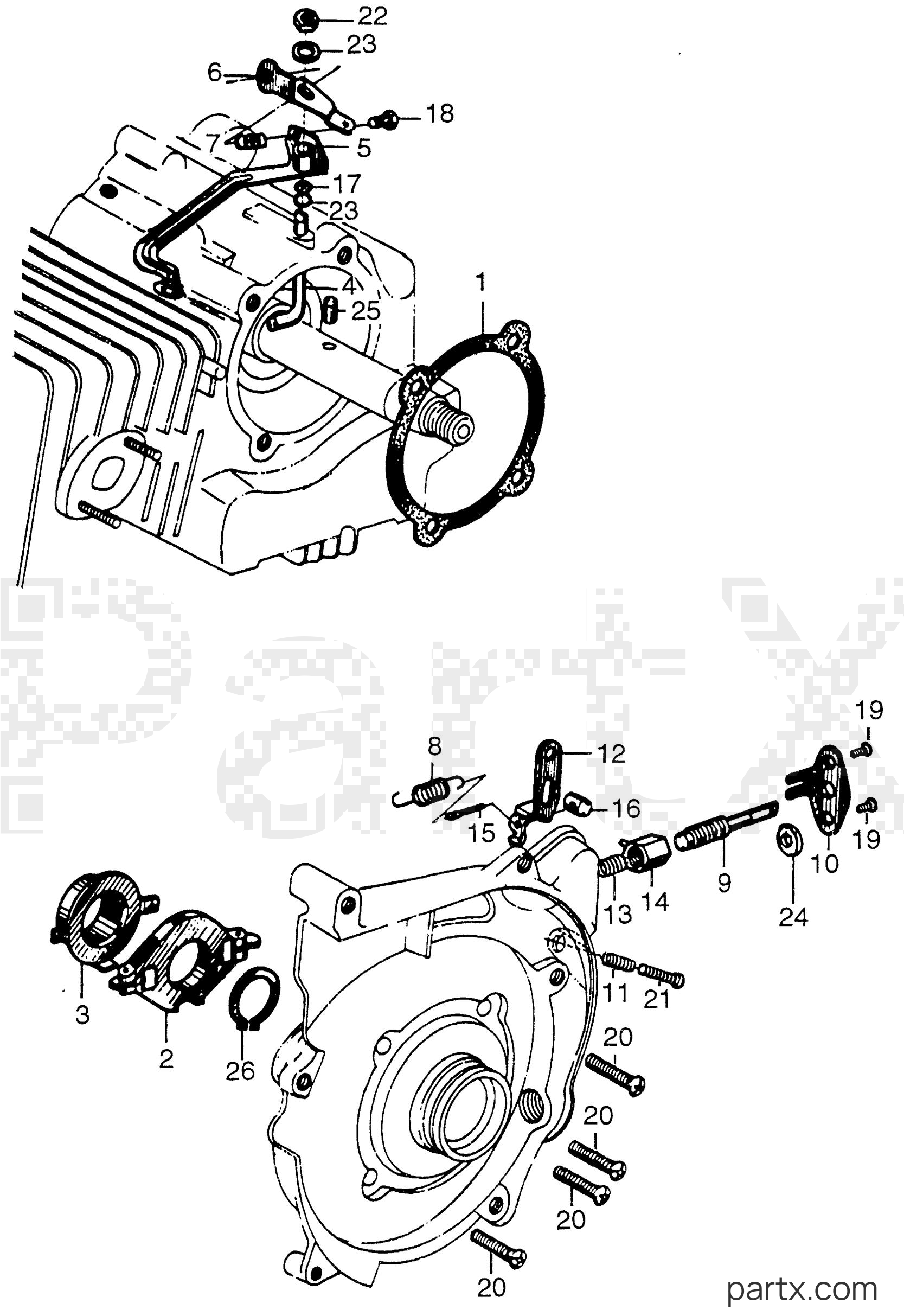 Honda ER400 A - GOVERNOR