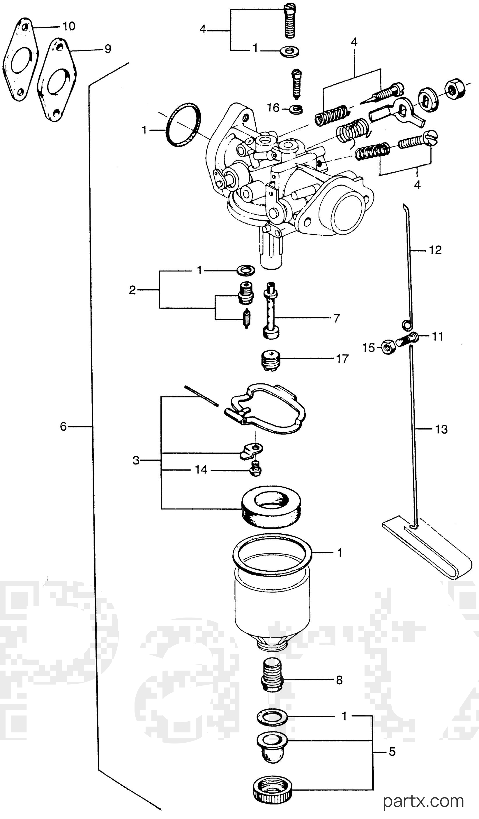 Honda E900 A - CARBURETOR