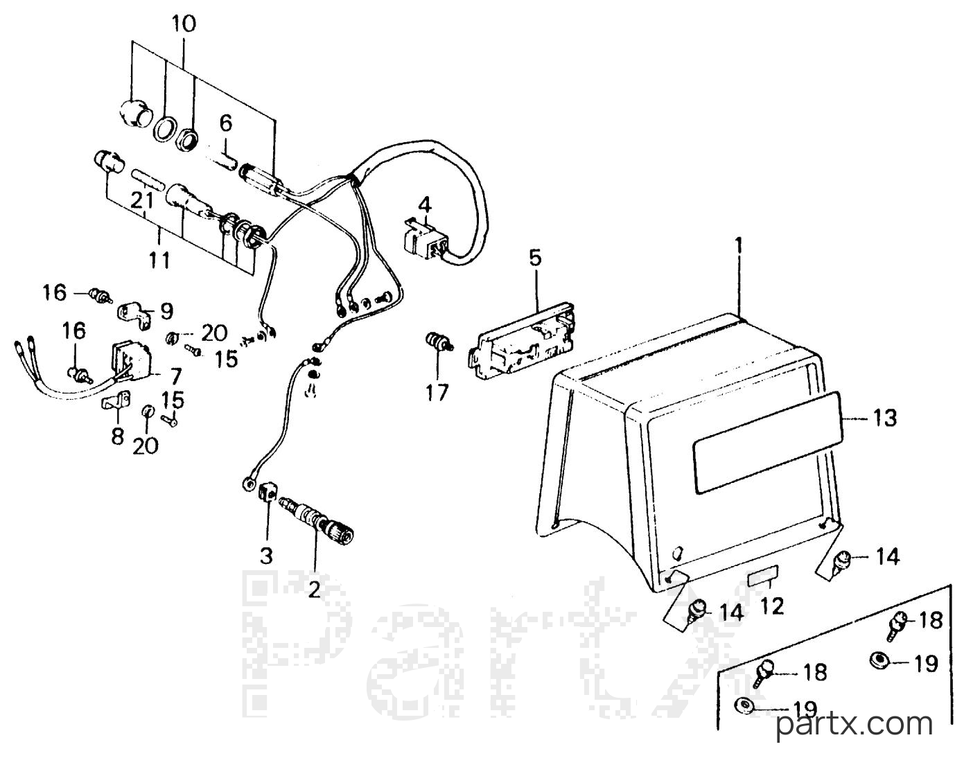 Honda EG1500K4 A - CONTROL BOX
