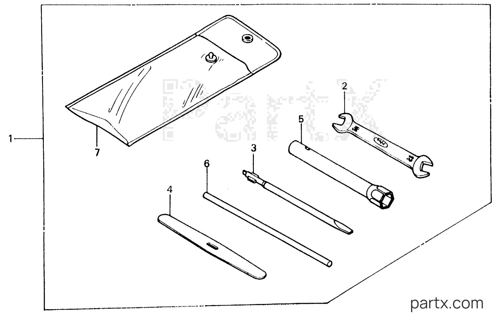 Honda EM2200 A - TOOLS