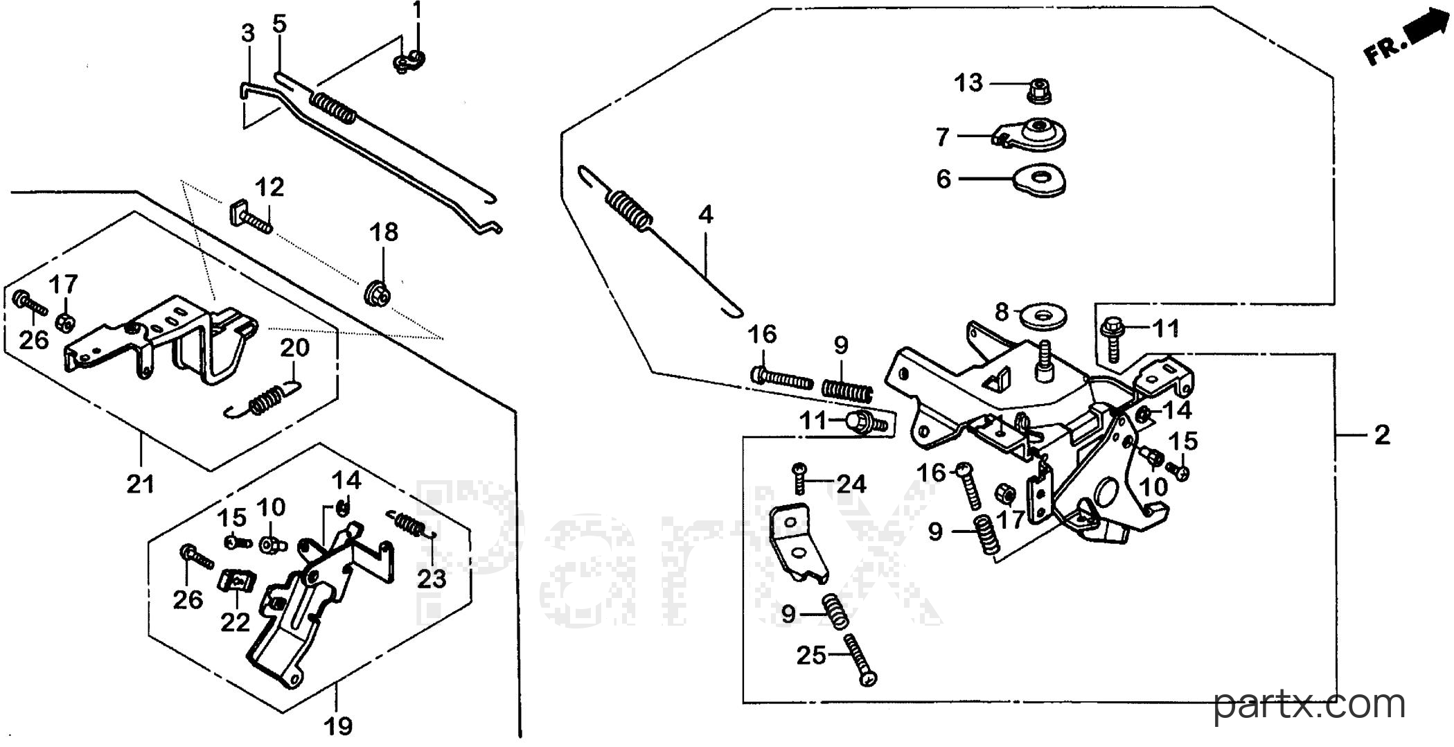 Honda EB11000 A - CONTROL