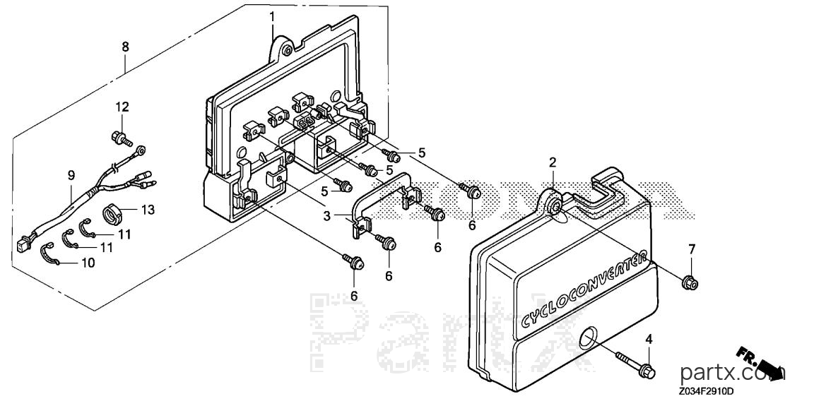 Honda EB3000C AG/B - CYCLO CONVERTER