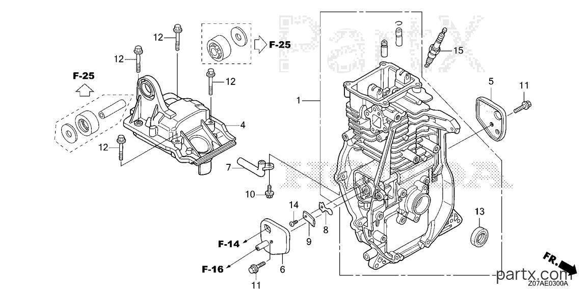 Honda EB2000I A - CYLINDER