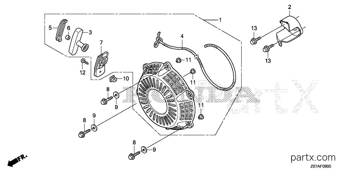 Honda EB2000I A - RECOIL STARTER