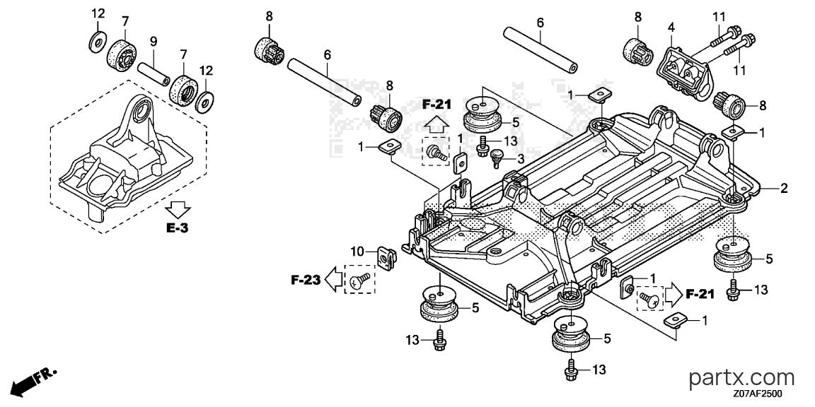 Honda EB2000I A - UNDER COVER
