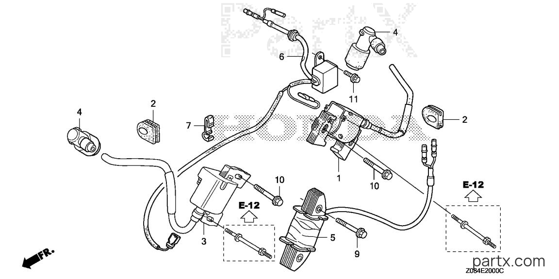 Honda EB11000K1 A - IGNITION COIL
