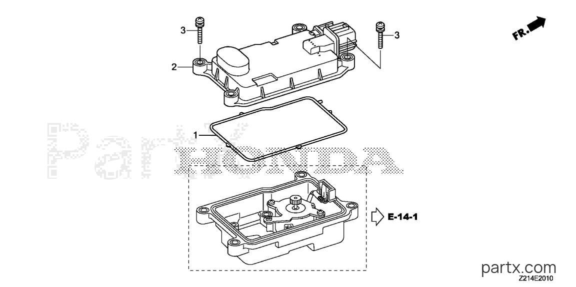 Honda EM5000SXK3 AN - ELECTRONIC CONTROL UNIT