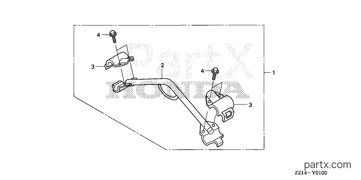 Honda EM3800SX A - HANGER KIT