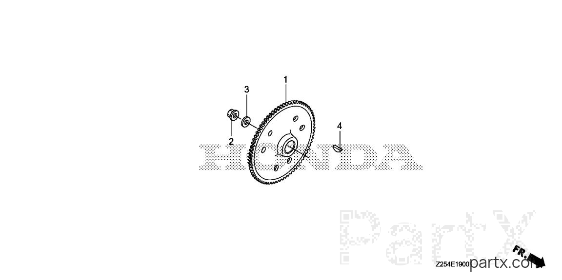 Honda EU6500IS AN - FLYWHEEL