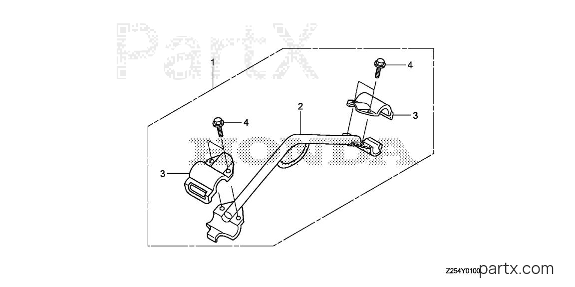 Honda EU6500IS1 AT - HANGER KIT