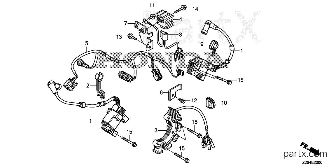 Honda EB10000 AN - IGNITION COIL