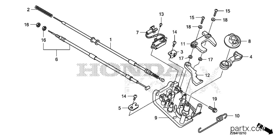 Honda EU3000I AN8 - ENGINE STOP SWITCH