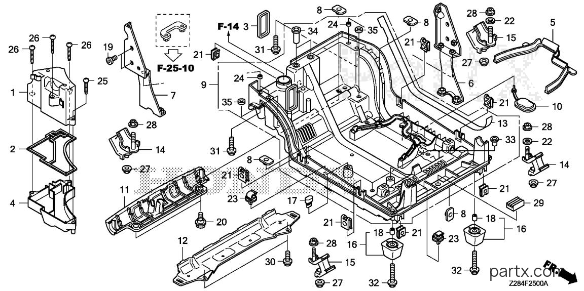 Honda EU3000IK1 A - UNDER COVER