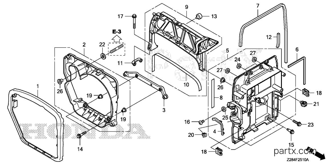 Honda EU3000I AC - FRAME