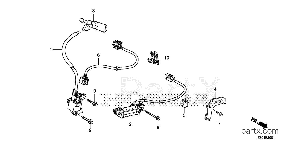 Honda EG6500CL AT1 - IGNITION COIL