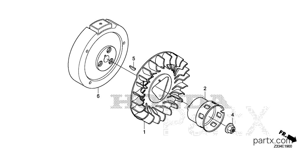 Honda EG4000CL AG - FLYWHEEL