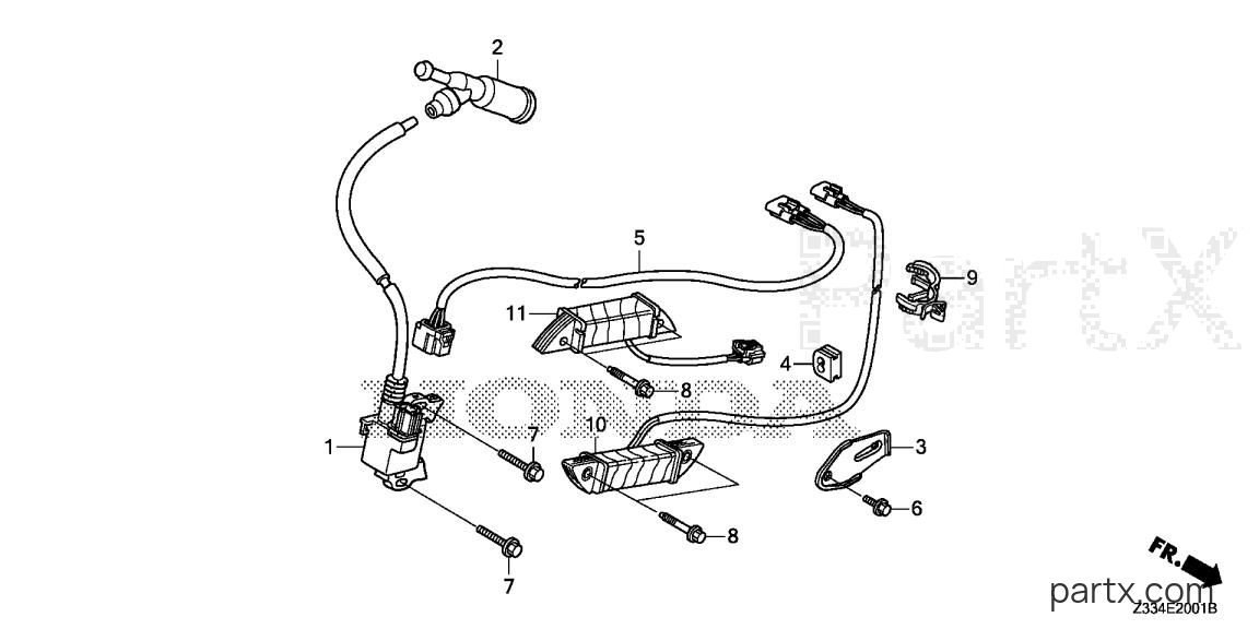 Honda EG4000CL AT - IGNITION COIL