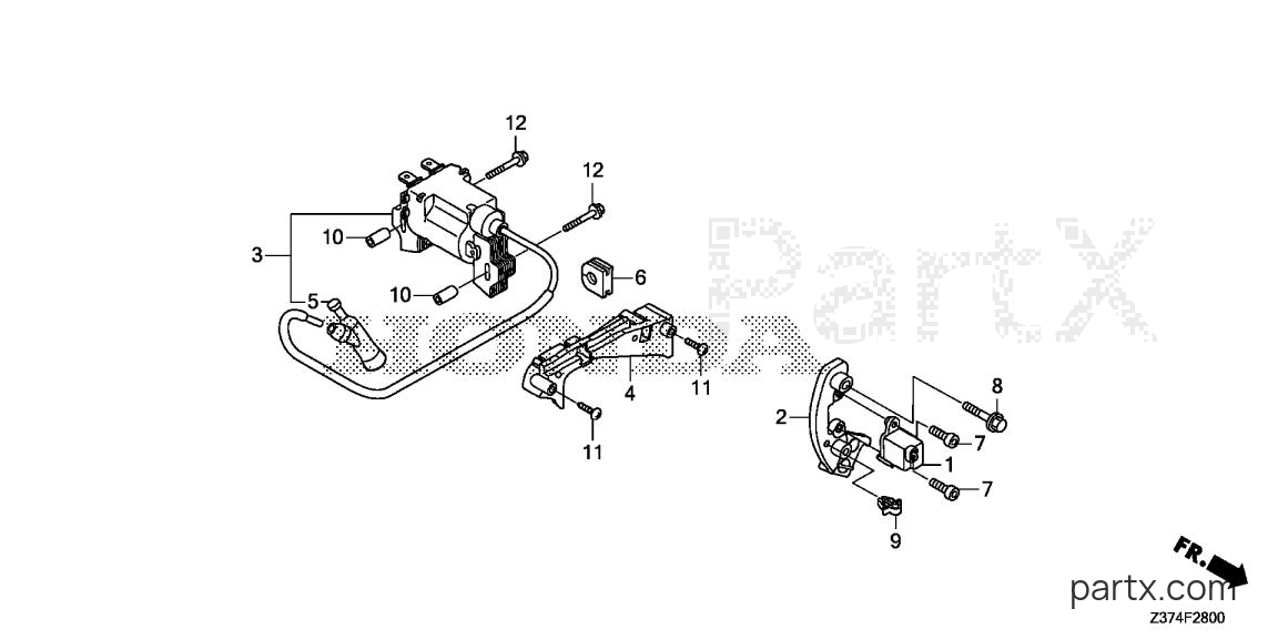 Honda EU7000ISN AN - IGNITION COIL