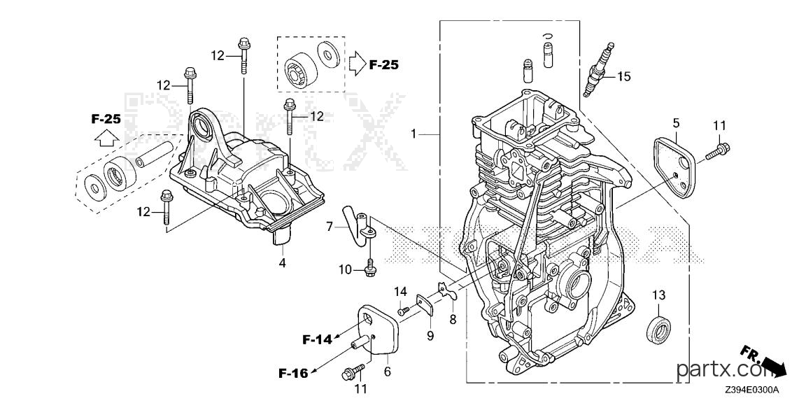 Honda EU2000IT1 A4 - CYLINDER