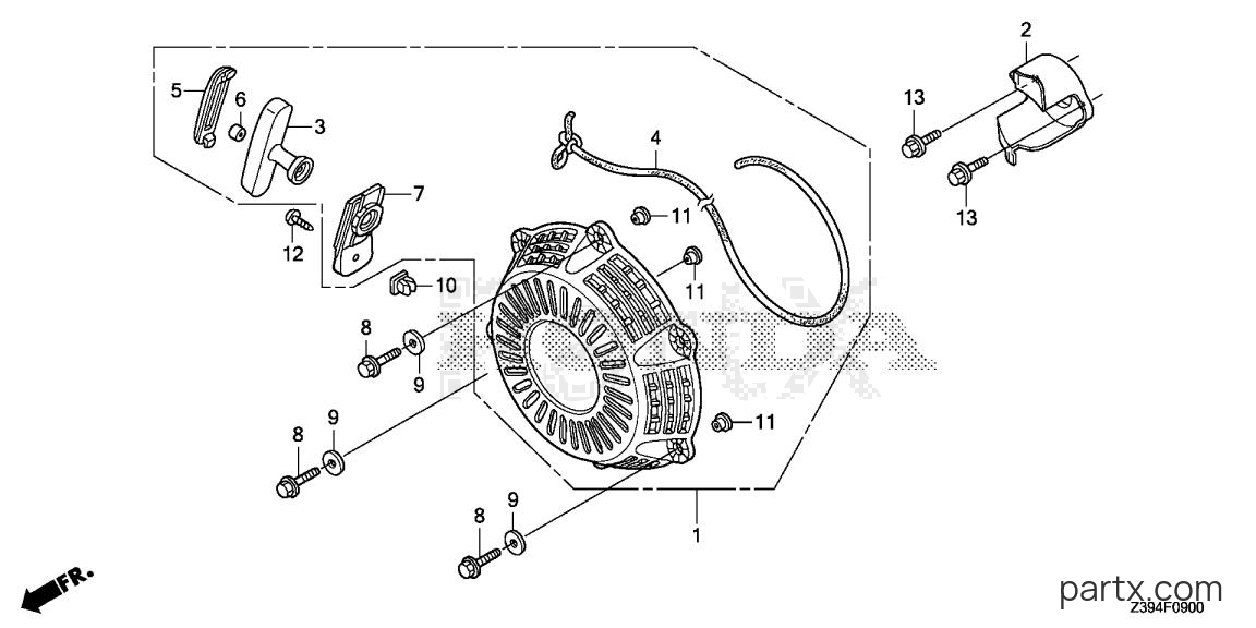 Honda EB2000IT1 A - RECOIL STARTER