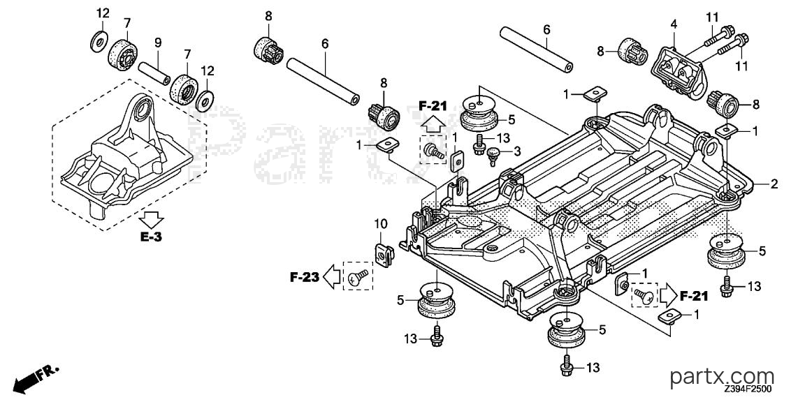 Honda EU2000IT1 A4 - UNDER COVER