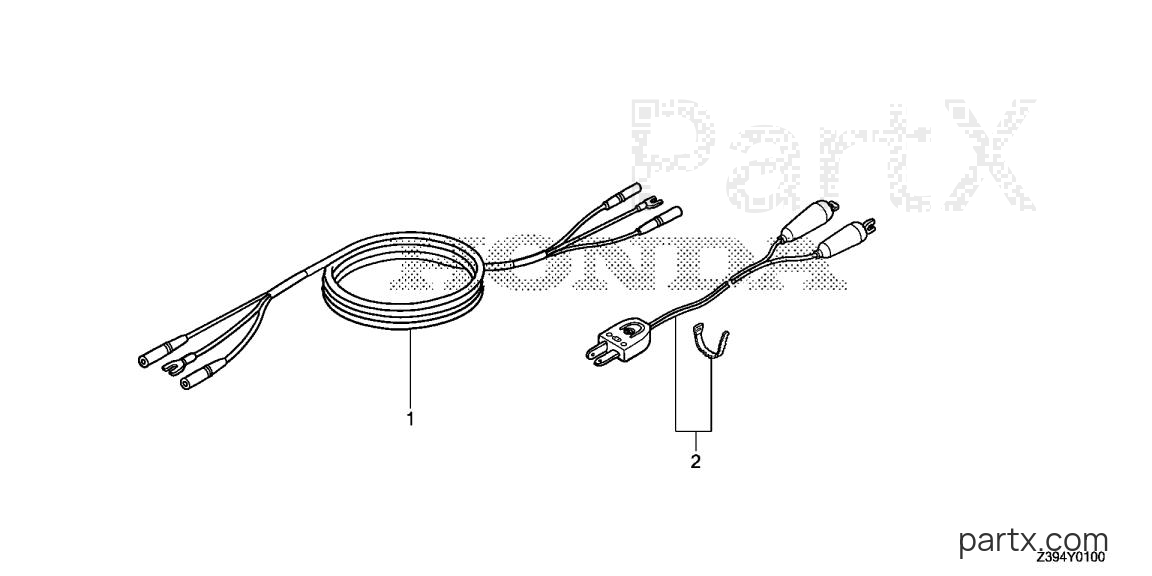 Honda EU2000IT1 A3 - PARALLEL CABLE KIT - CHARGE CORD