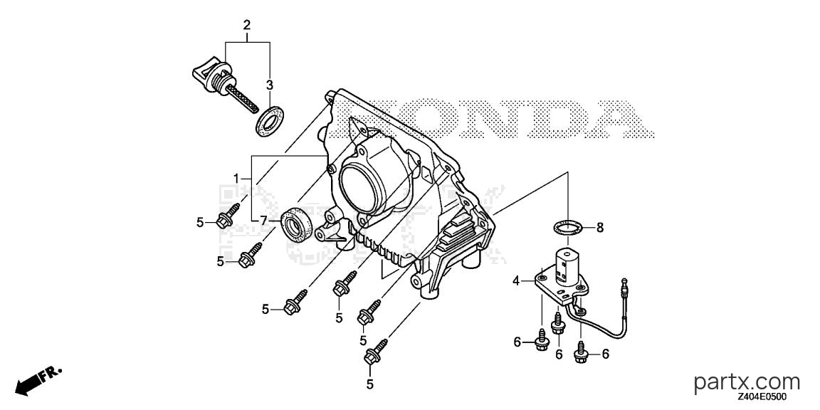 Honda EU1000IT1 A - OIL CASE