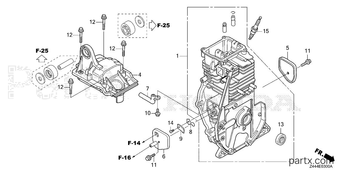 Honda EB2200IT AN - CYLINDER