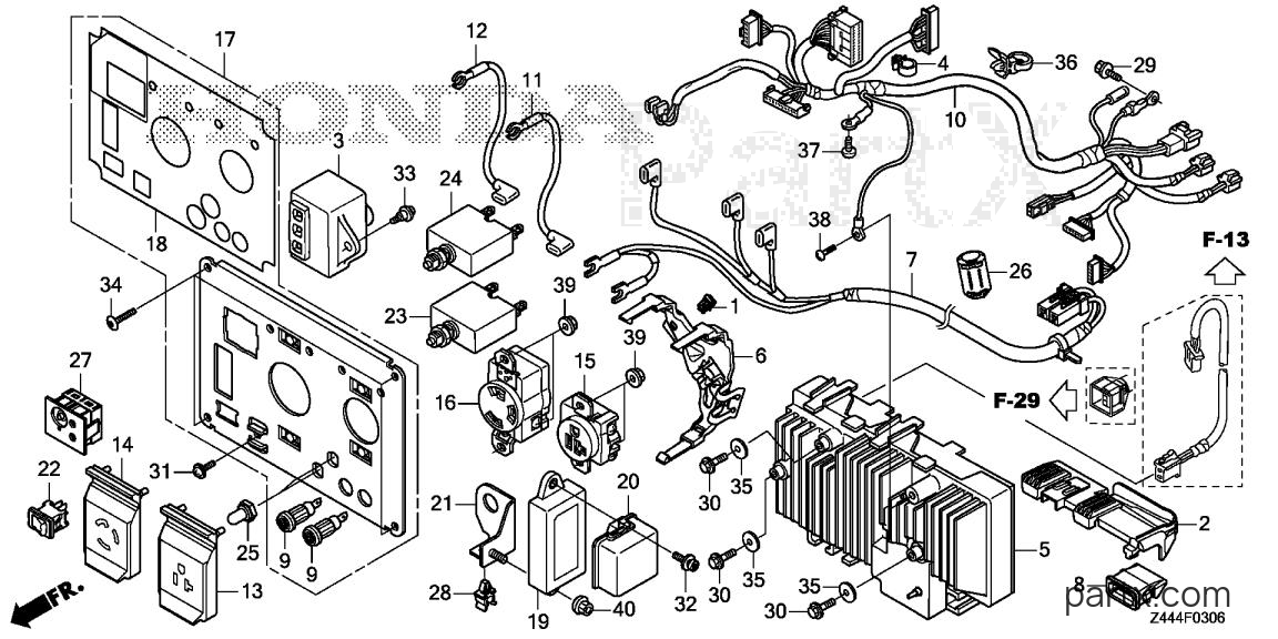 Honda EU2200IT AG1 - CONTROL PANEL (7)