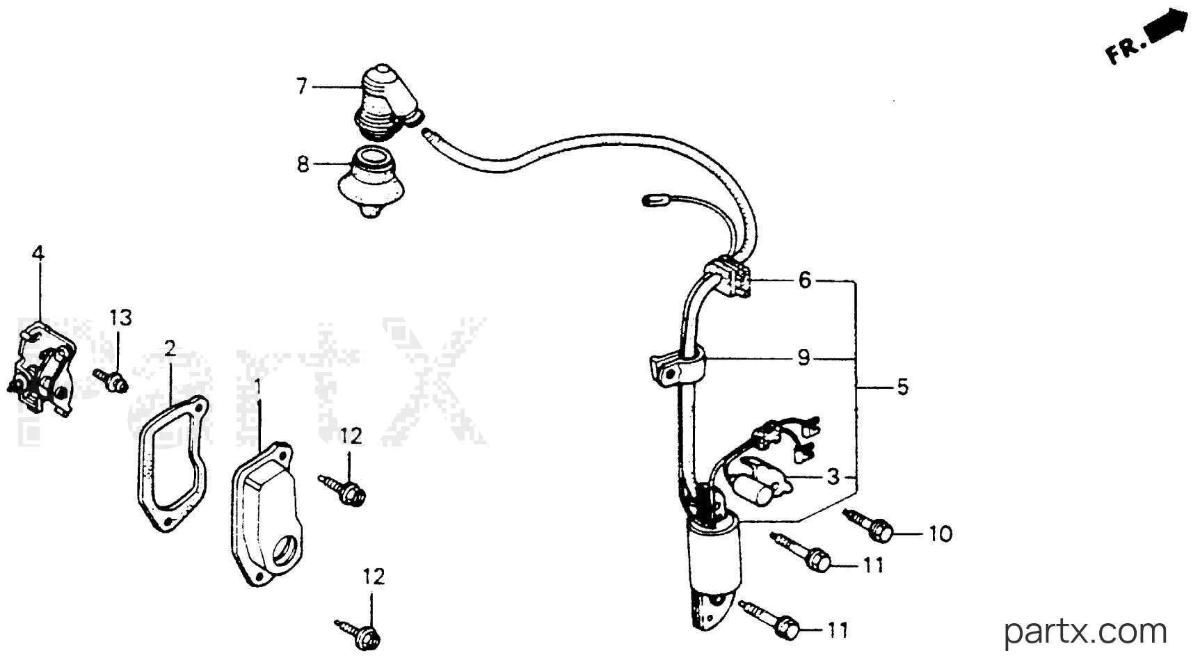 Honda EB4000 A - IGNITION COIL (EB)