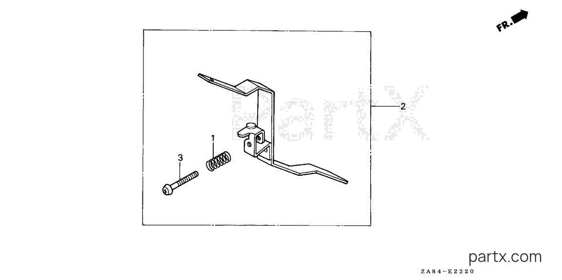 Honda EM650 A - EX/EM650 FREQUENCY ADJUSTER