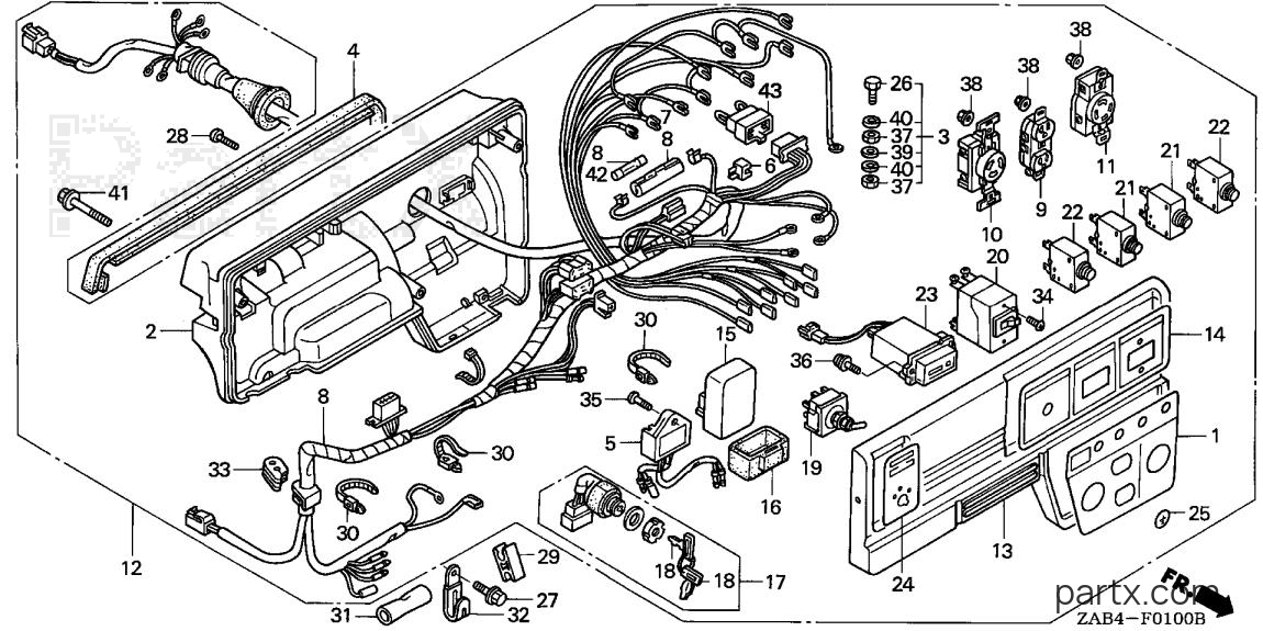 Honda EM6000GP A - CONTROL BOX