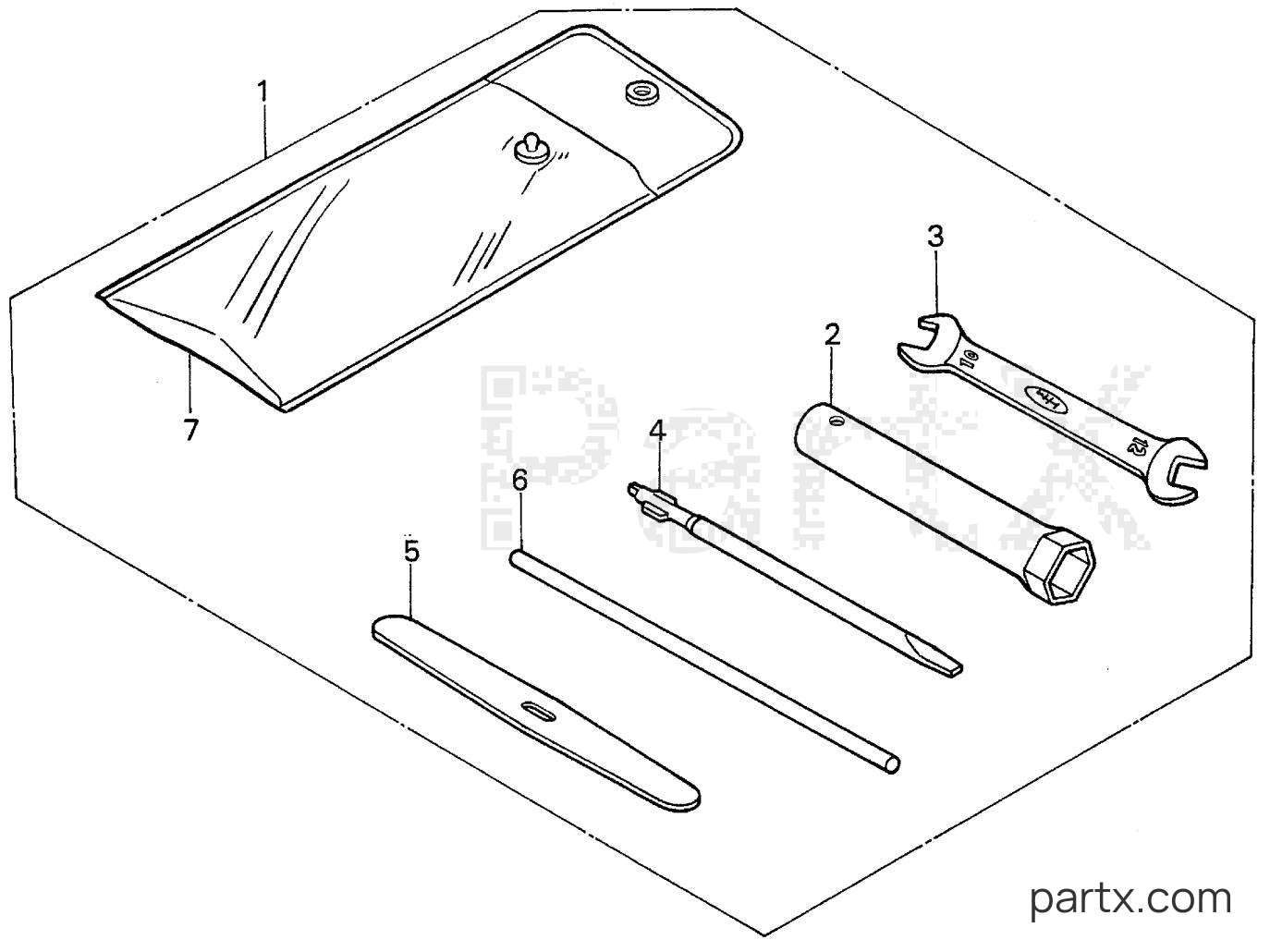 Honda EG3500X AR - TOOLS