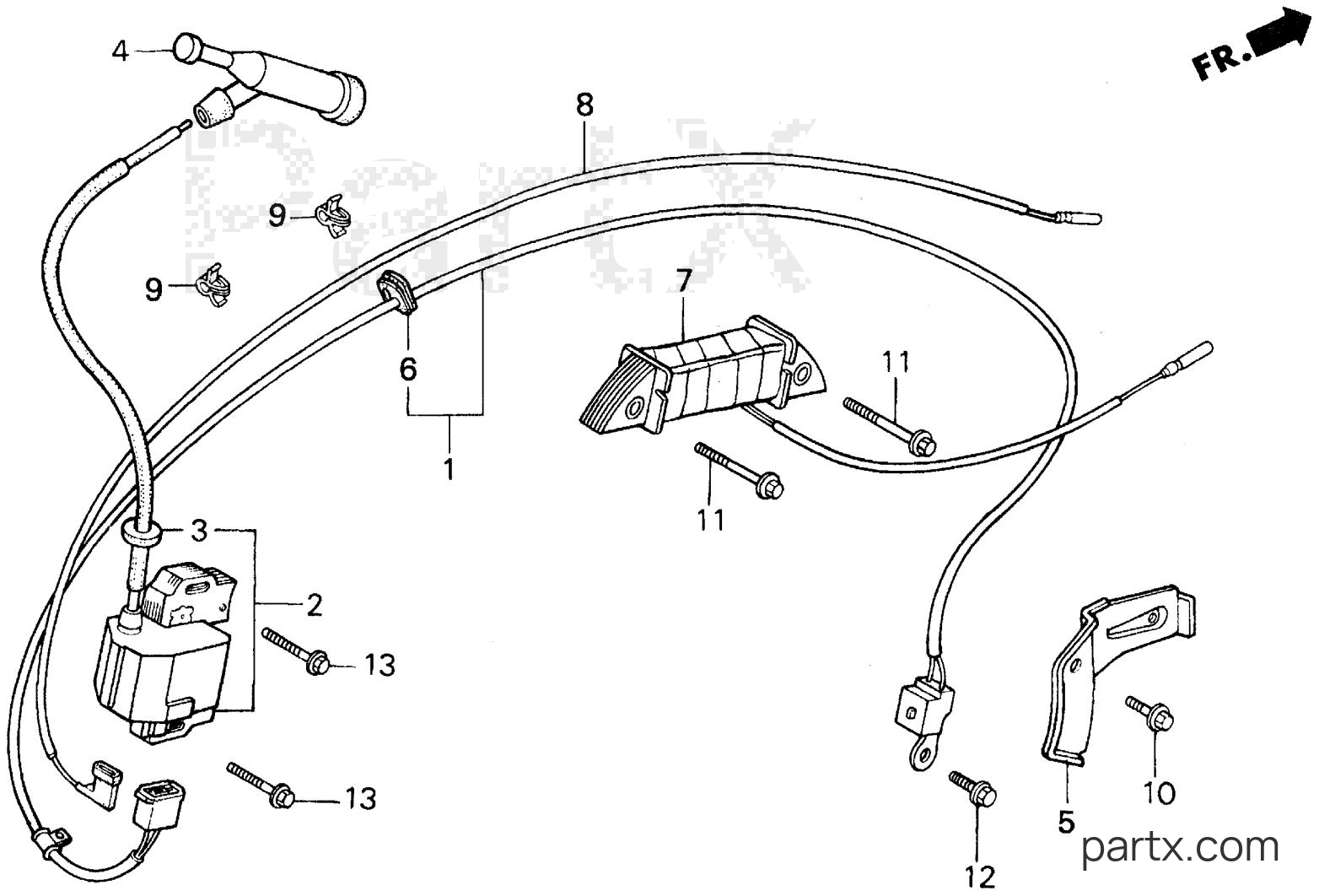 Honda EG5000X AR - IGNITION COIL