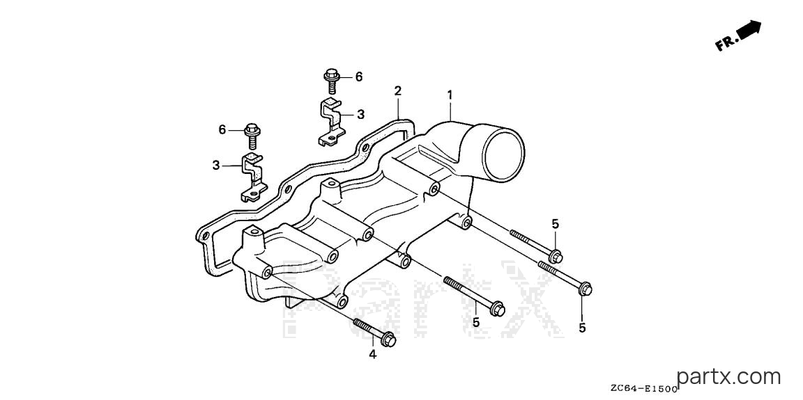 Honda EB12D AG - INLET MANIFOLD
