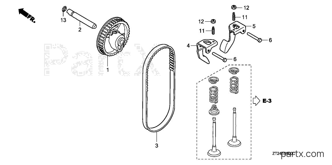 Honda EN2500 AN - CAMSHAFT