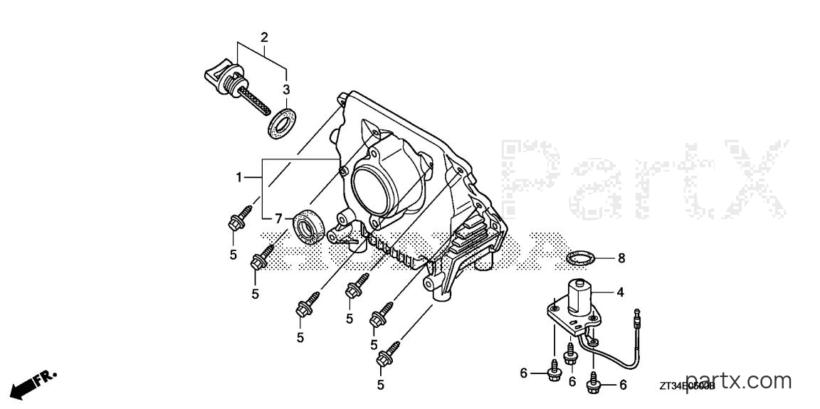 Honda EX700C A - OIL CASE