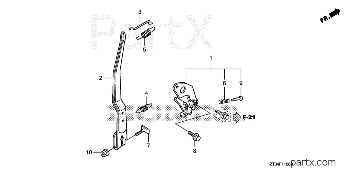 Honda EX700C A - CONTROL