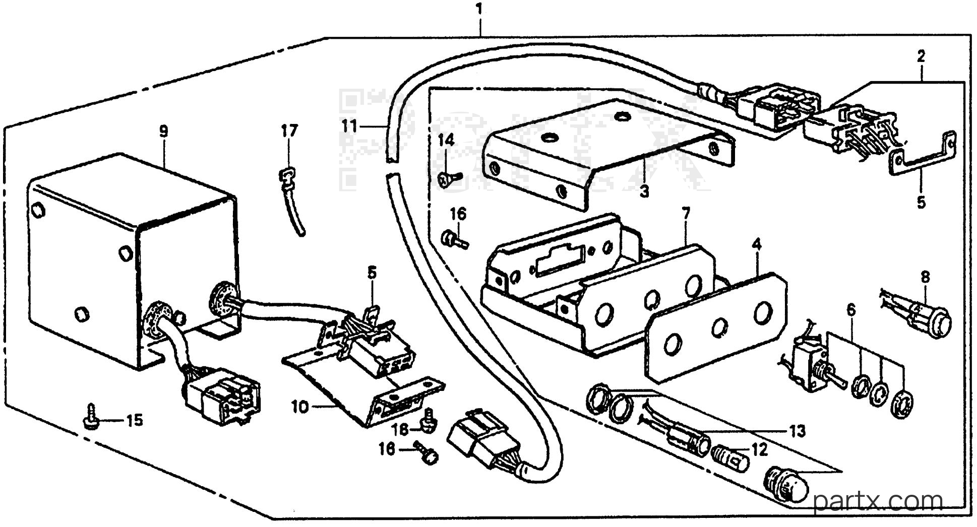 Honda ES3500 A - REMOTE CONTROL KIT