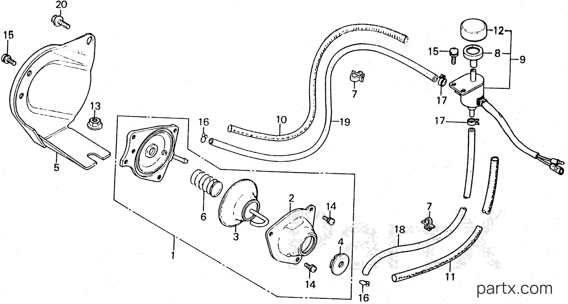 Honda ES4500K1 A - DIAPHRAGM