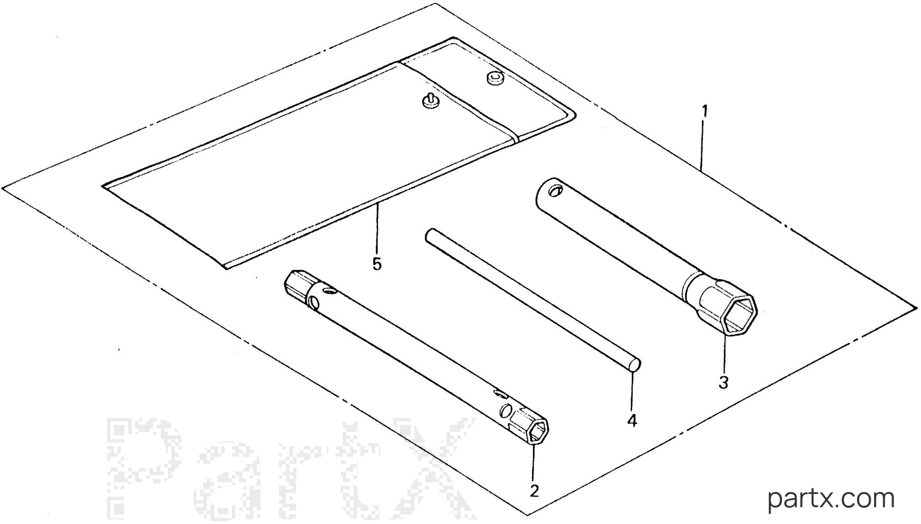 Honda E4500K1 A - TOOLS