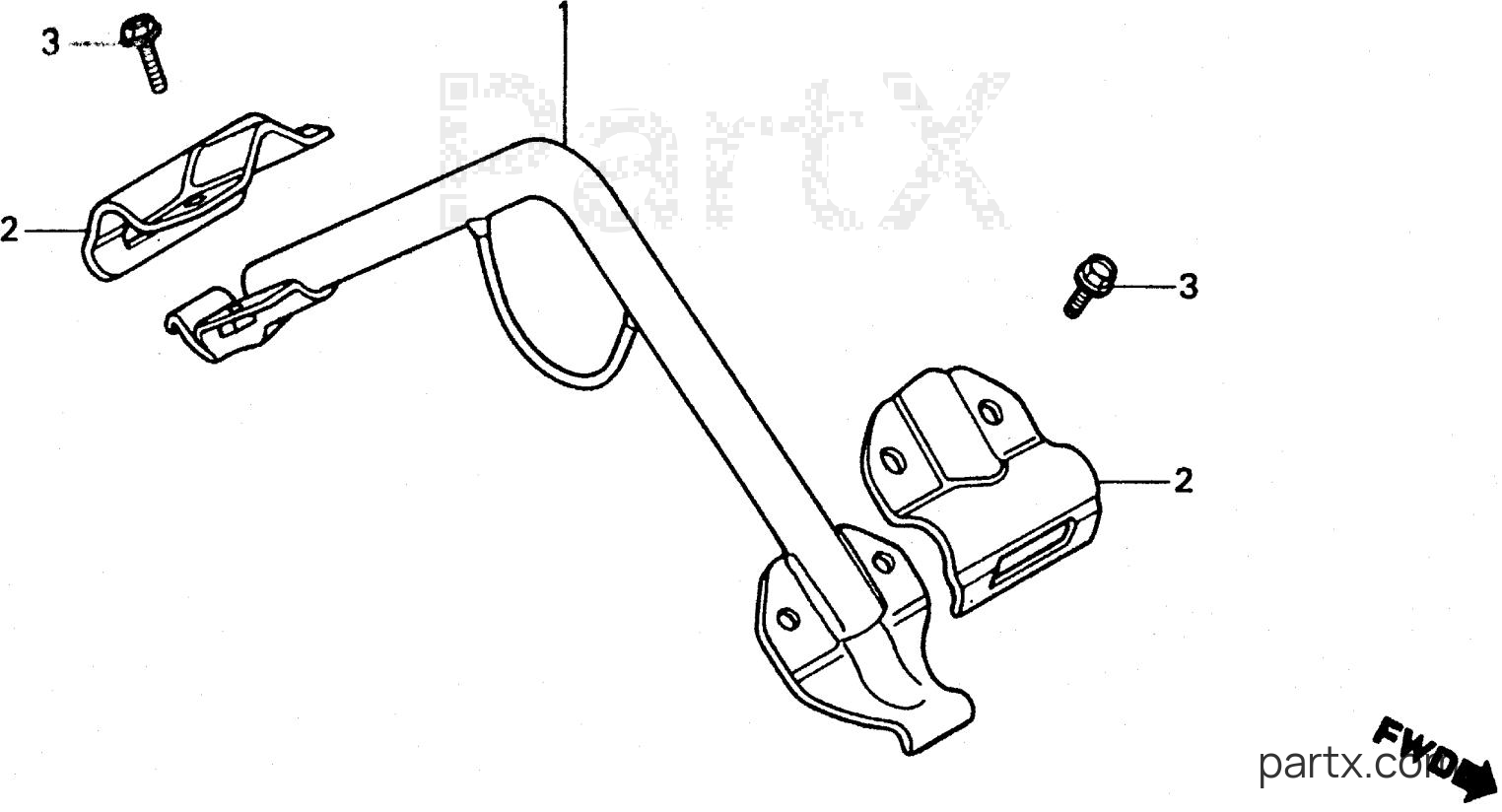 Honda EW170 A - HANGER