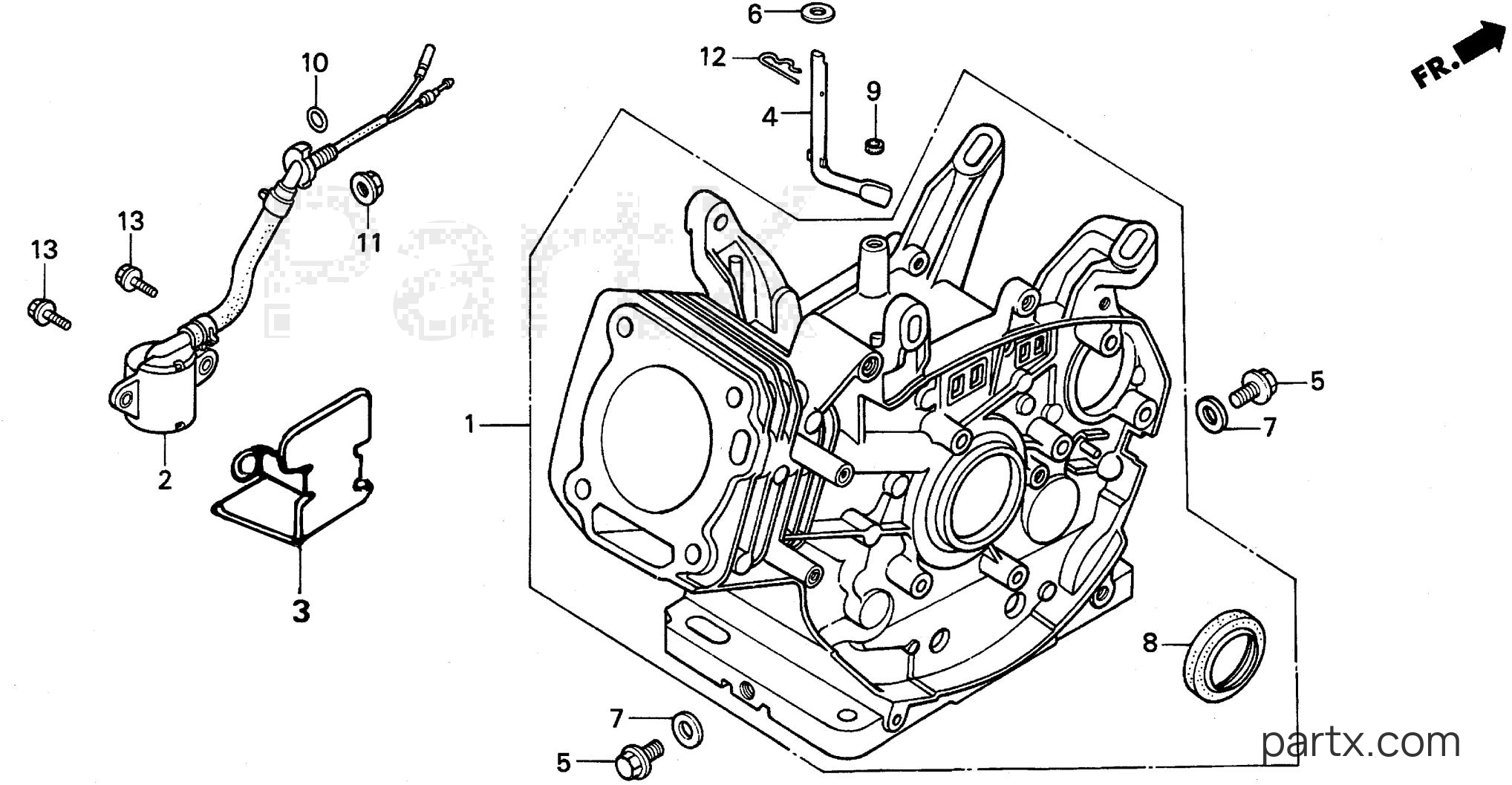 Honda EW140 A - CYLINDER