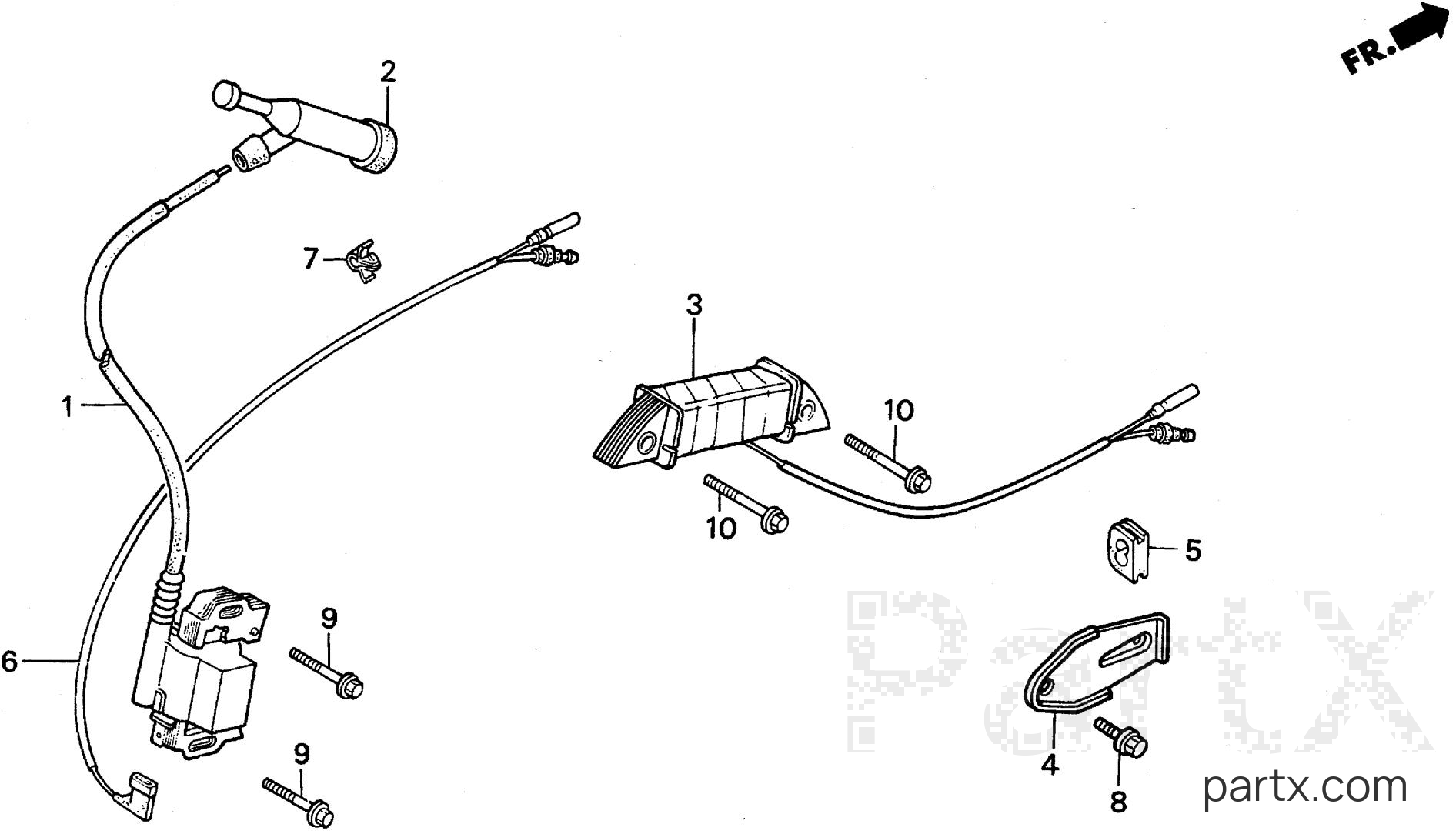 Honda EW140 A - IGNITION COIL