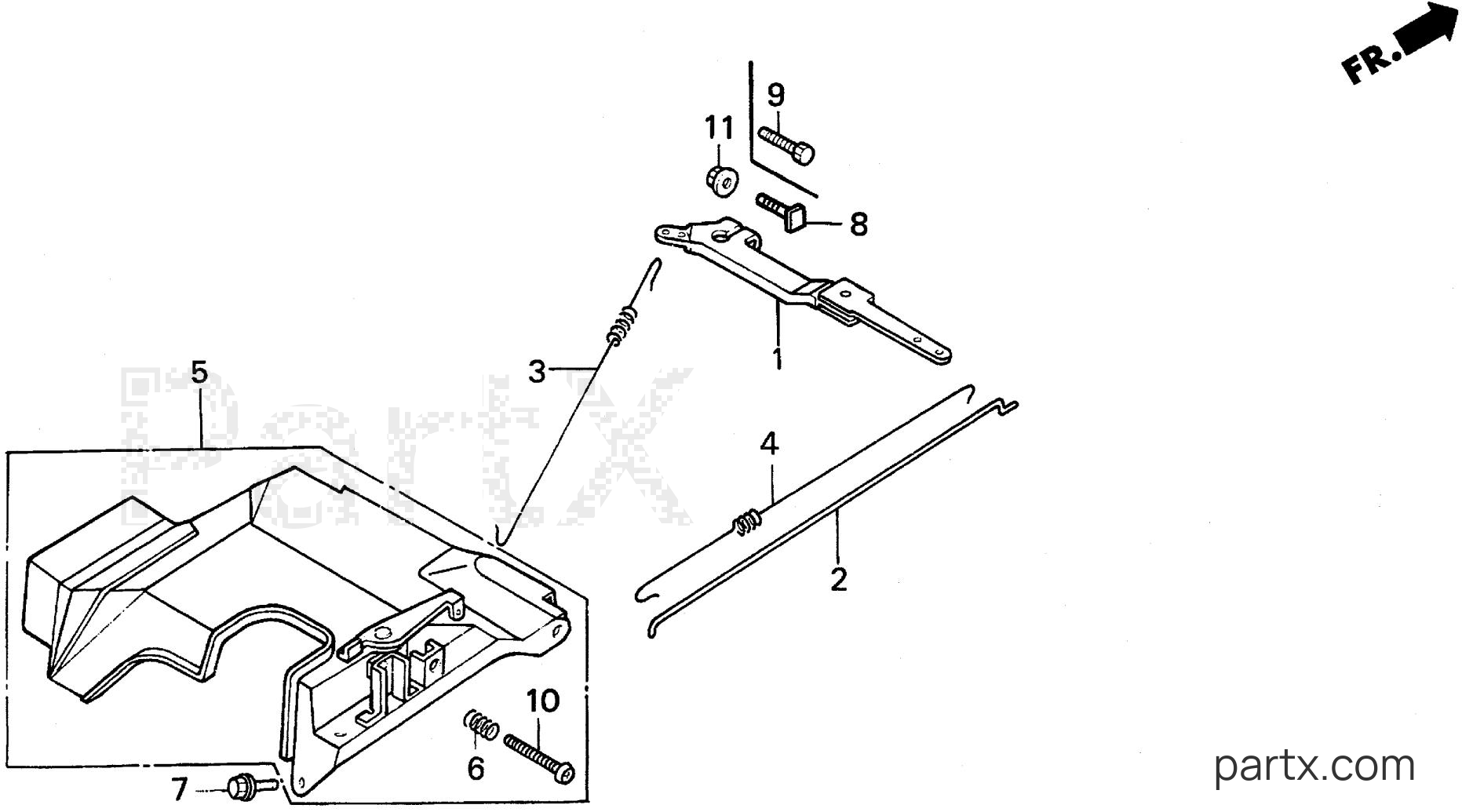Honda EW140 A - GOVERNOR ARM - CONTROL