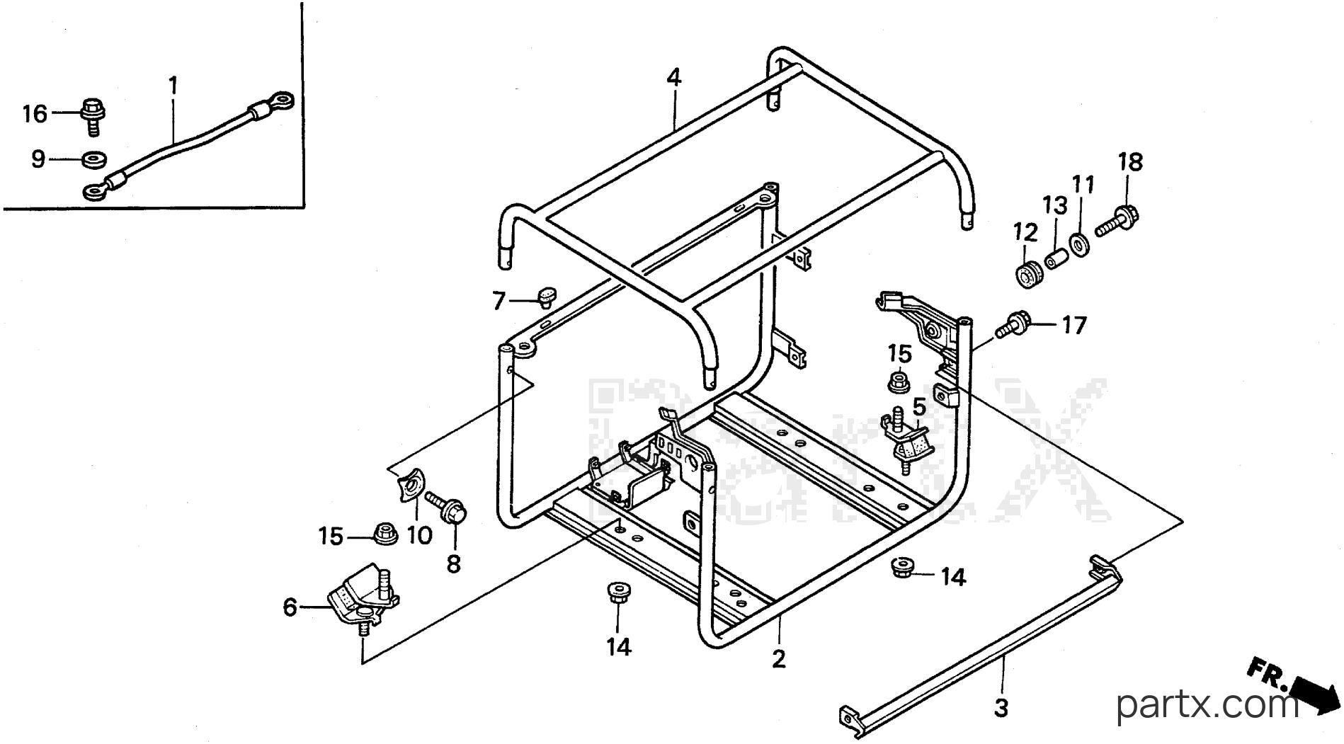 Honda EW140 A - FRAME