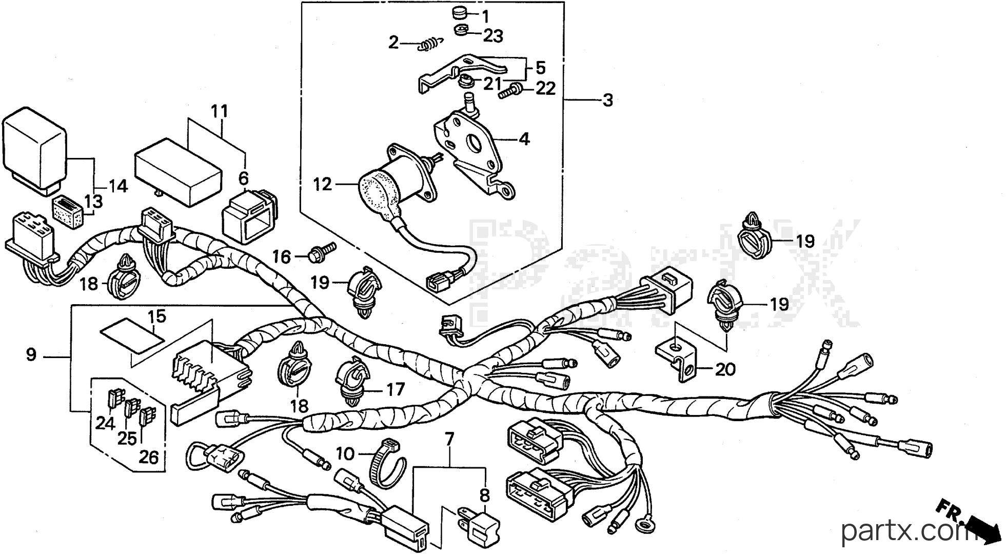 Honda EXW171S A - AUTO THROTTLE