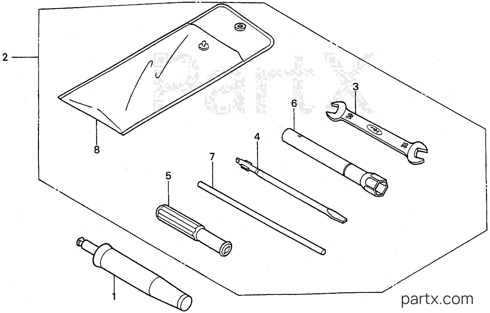 Honda EXW171S A - TOOLS